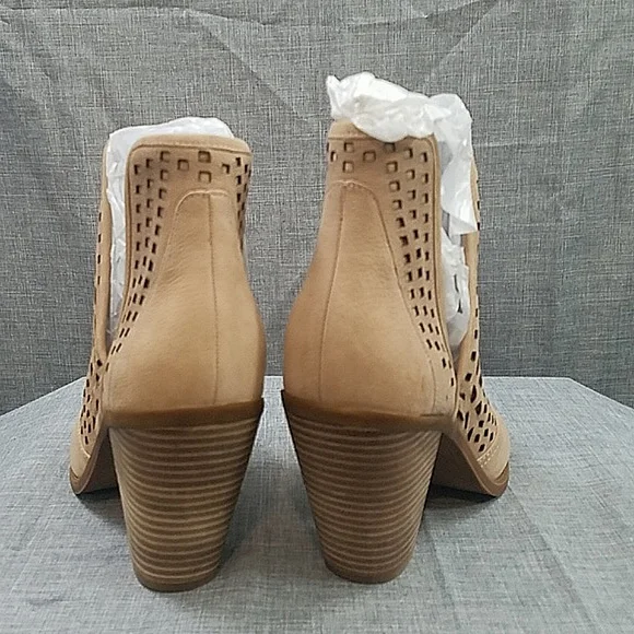 NWT Jessica Simpson nubuck suede Cherrell ankle sandal bootie sz 9.5 - Picture 5 of 9